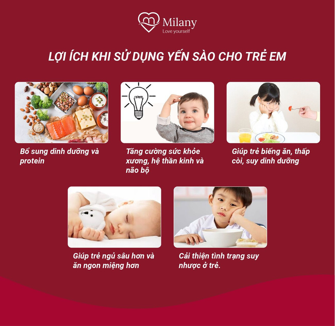 Lợi Ích Của Yến Cho Trẻ Nhỏ