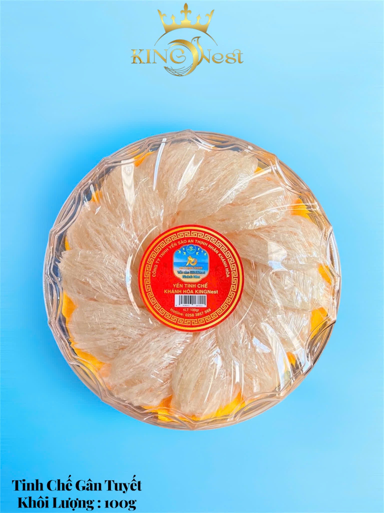 Yến tinh chế gân tuyết