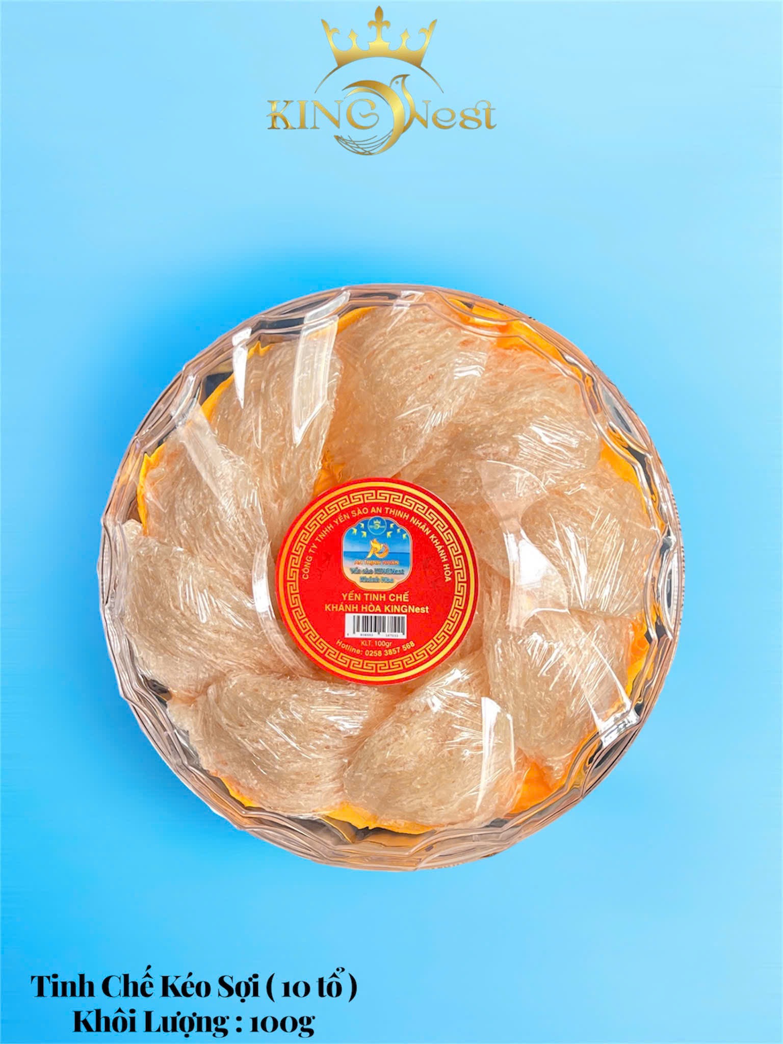 Yến tinh chế 2 (10 tổ)