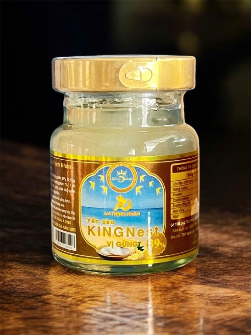 Yến chưng vị gừng